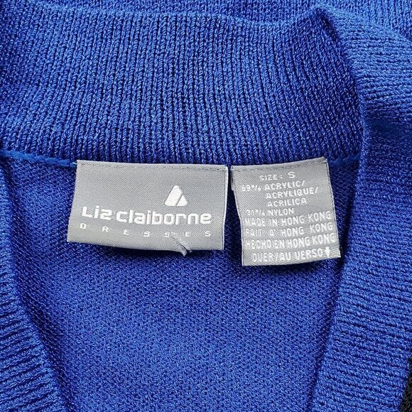 Liz Claiborne Small Cardigan Gold Braid Buttons - Picture 7 of 10